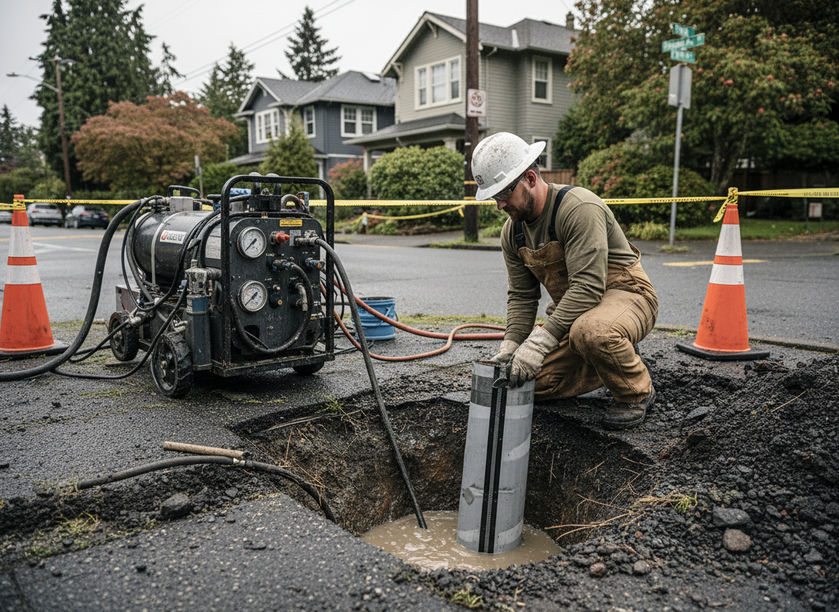 Sewer Line Repair in Sewer line repair in Bryant